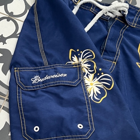 Budweiser Beer Mens Board Shorts Swim Trunks Swim Suit - Picture 4 of 7